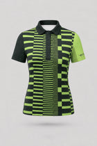 The Sculpt Golf Polo - Circuit Stripe