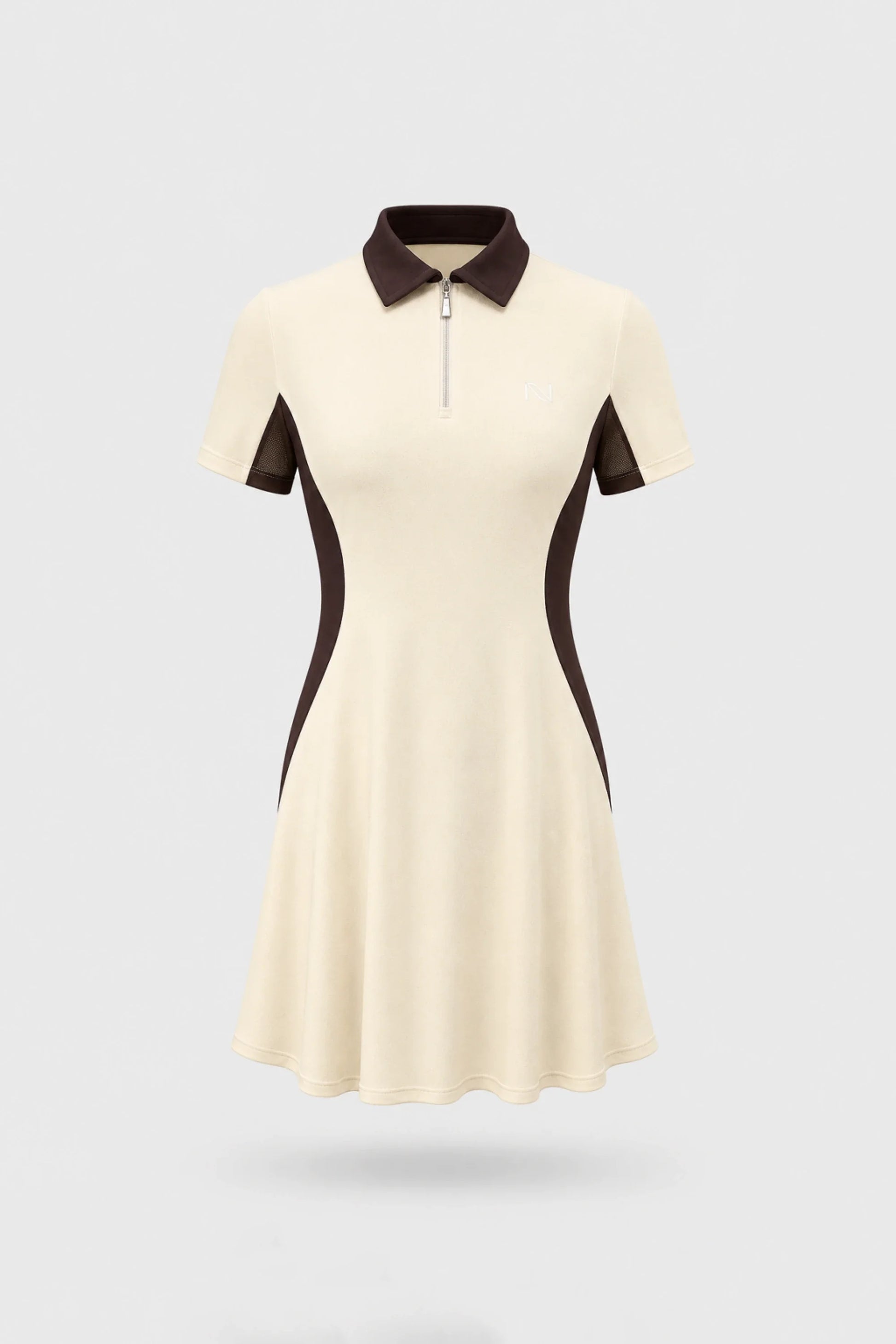 Women's Polo Golf Dress - Cream